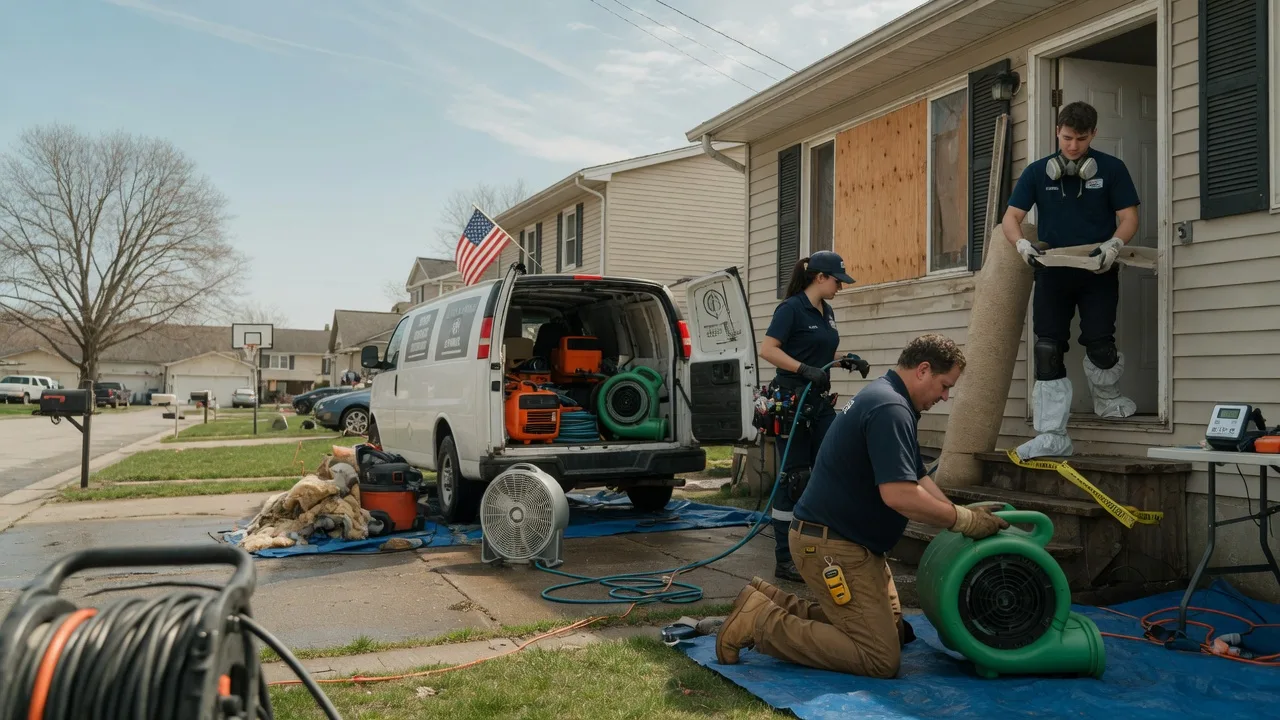 Water Damage Restoration in Sprankle Mills, PA near me